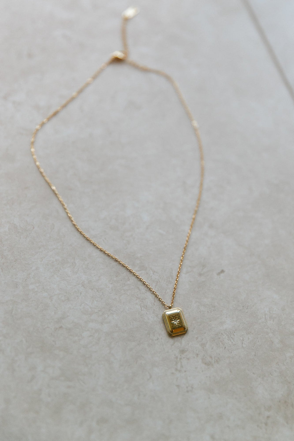 Gold-Plated Starry 18 Karat Necklace Jasmine's Boutique Australia