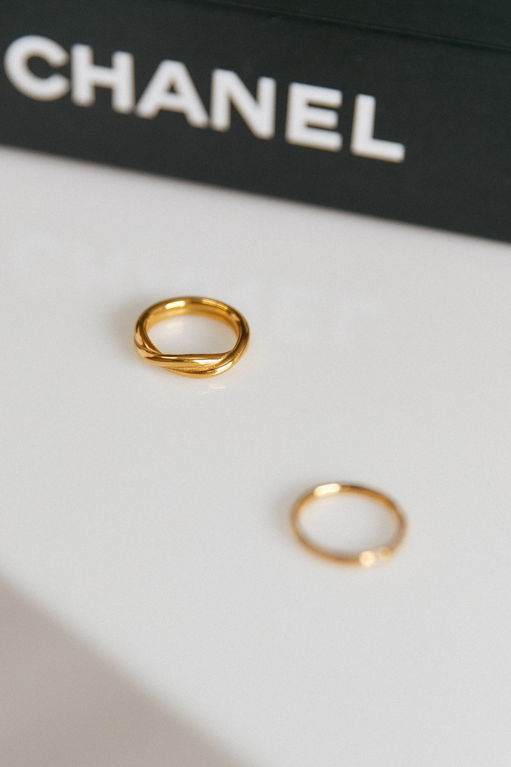 18-Karat Gold-Plated Ring Dusk Is Mine Jasmine's Boutique Australia