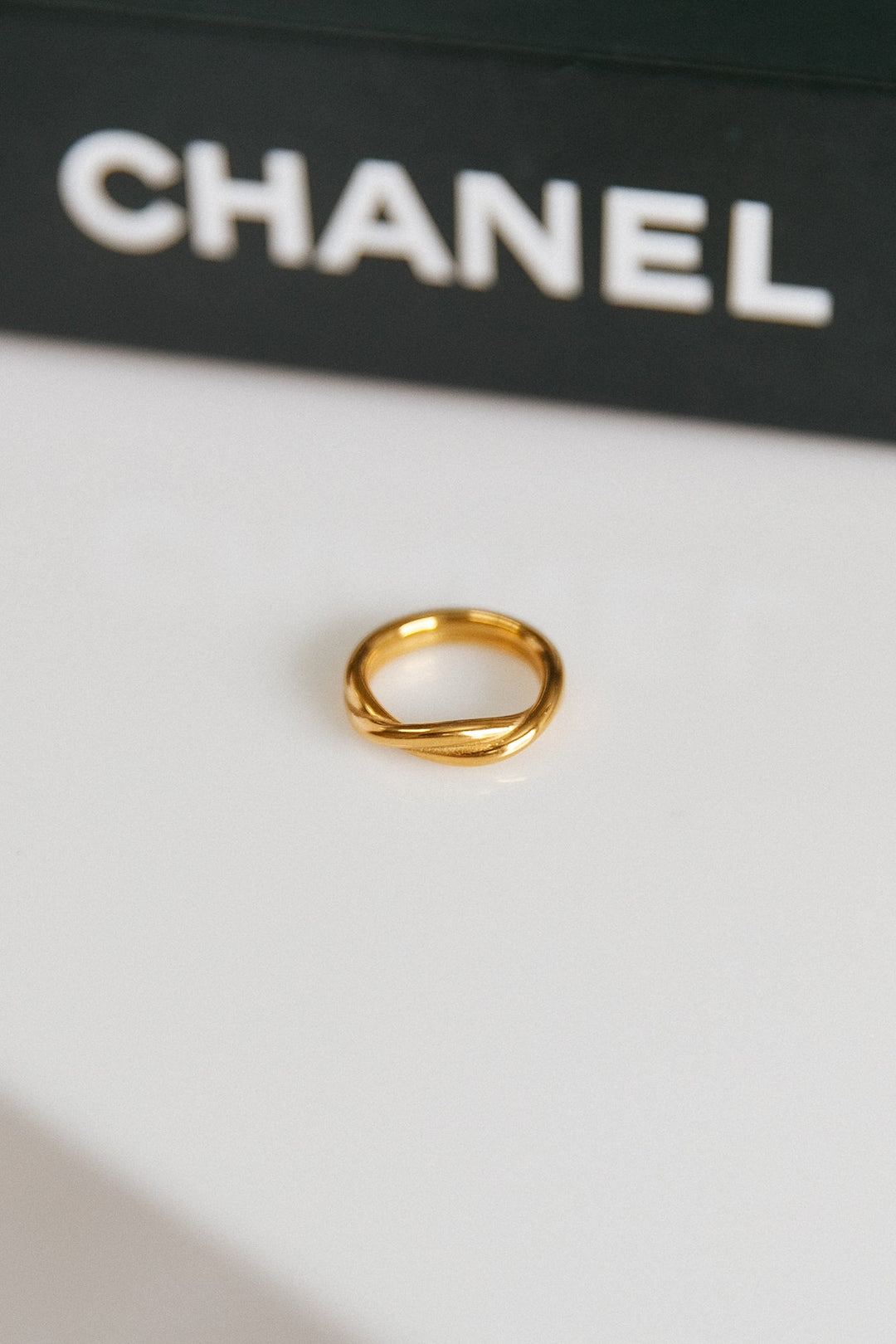 18-Karat Gold-Plated Ring Dusk Is Mine Jasmine's Boutique Australia