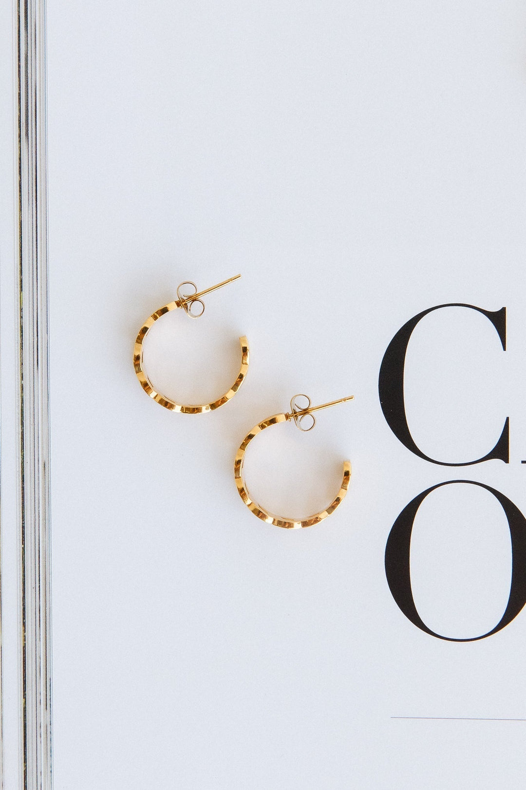 18K Gold Plated Union Of Ours Earrings Jasmine's Boutique Australia