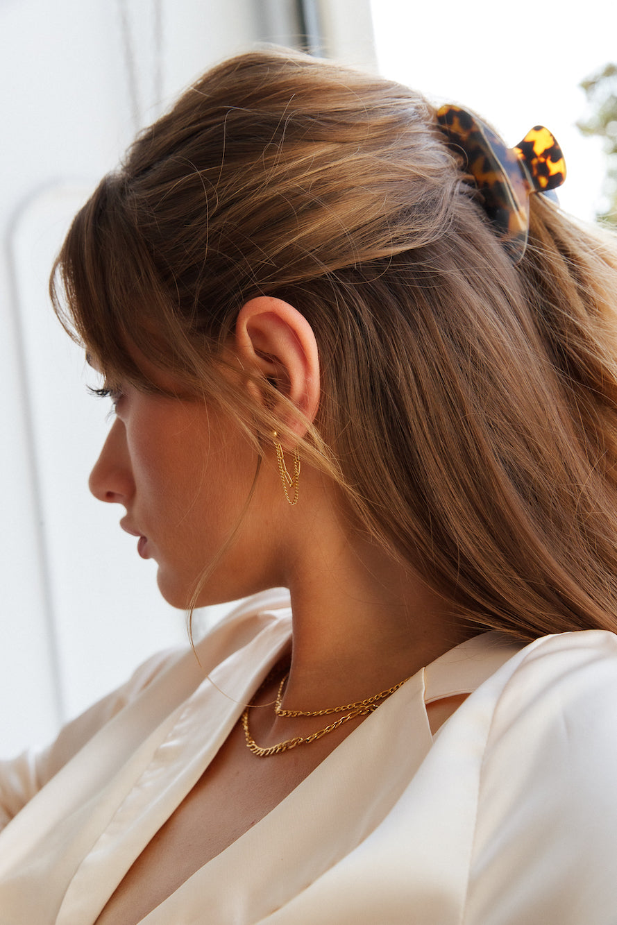 18 Karat Gold Plated Tiffany's Secrets Earrings Jasmine's Boutique Australia