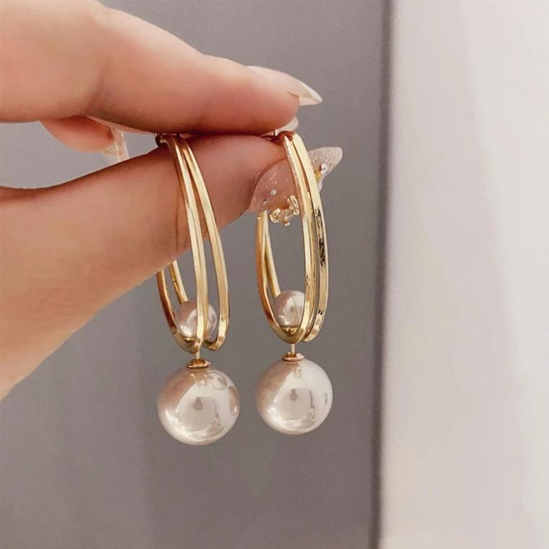 Vintage Charmming Pearl Earrings Jasmine's Boutique Australia