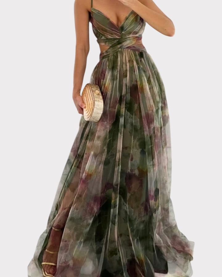 Sunset Bloom Gown Jasmine's Boutique Australia