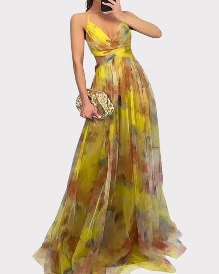 Sunset Bloom Gown Jasmine's Boutique Australia