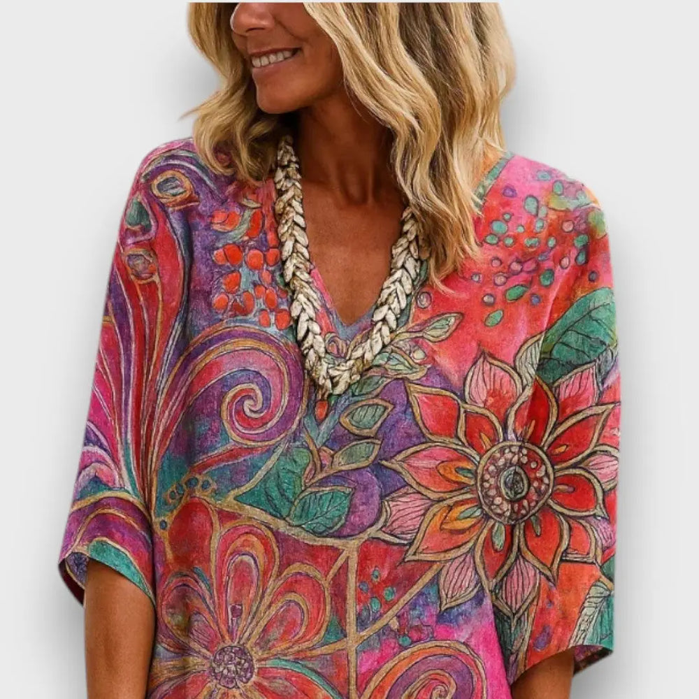 Kaftan with Bohemian Design and Relaxed Fit Jasmine's Boutique Australia
