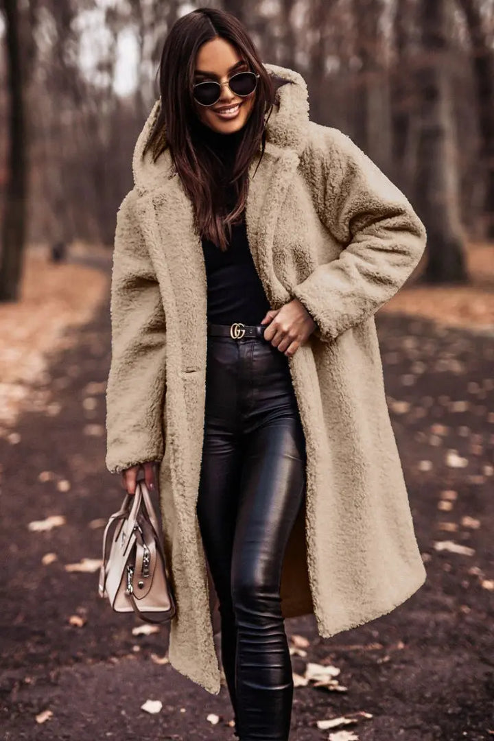 Amelie Cozy Teddy Coat Jasmine's Boutique Australia