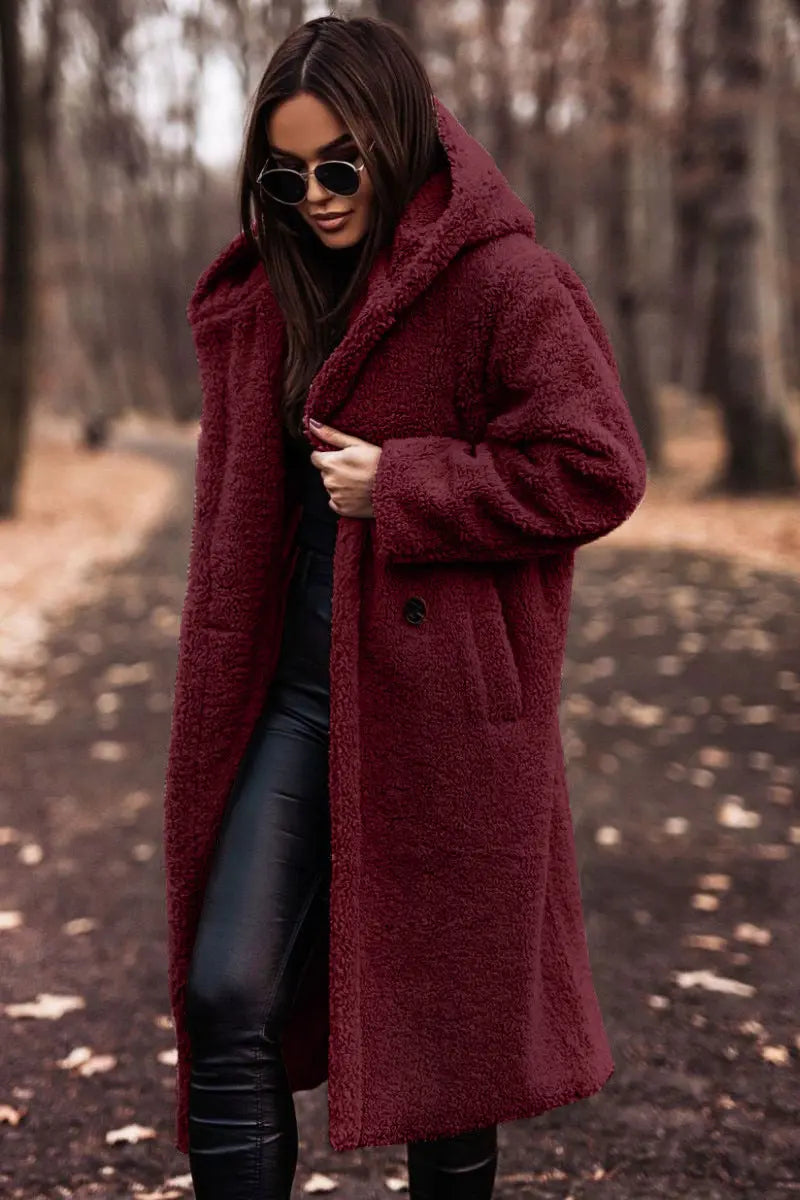 Amelie Cozy Teddy Coat Jasmine's Boutique Australia