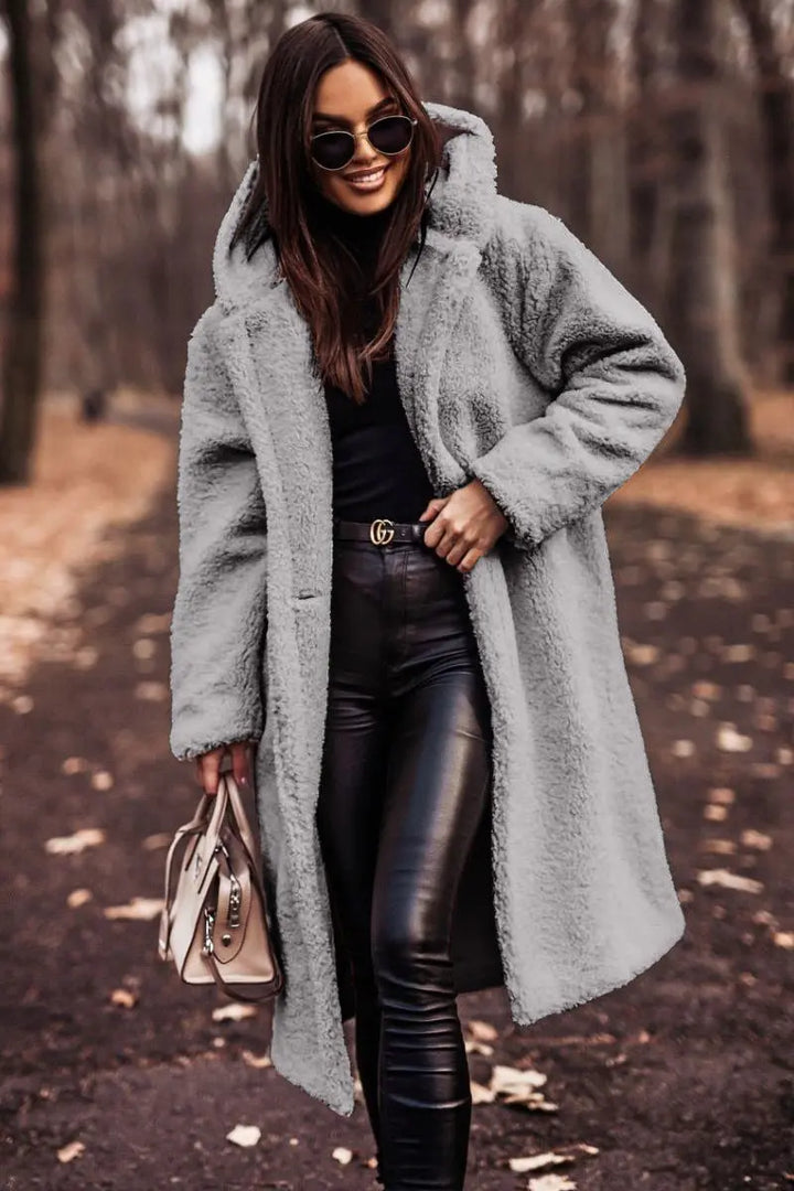 Amelie Cozy Teddy Coat Jasmine's Boutique Australia