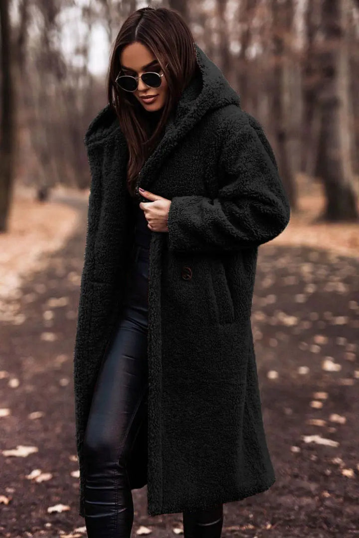 Amelie Cozy Teddy Coat Jasmine's Boutique Australia