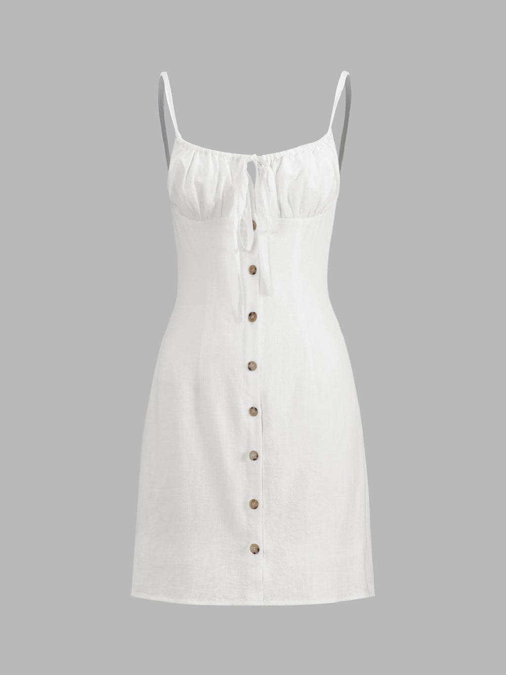 Darling Linen Plain Mini Dress  Liora Lane Boutique Dresses
