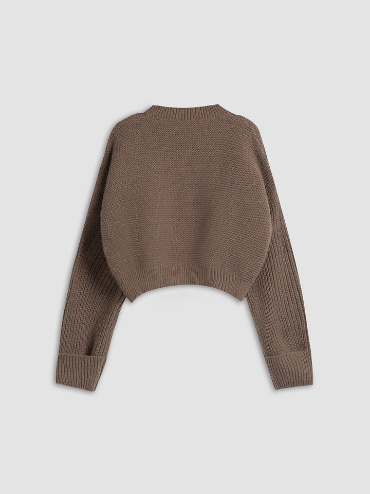 Minimalism V Neck Pullover Sweater  Liora Lane Boutique Sweaters
