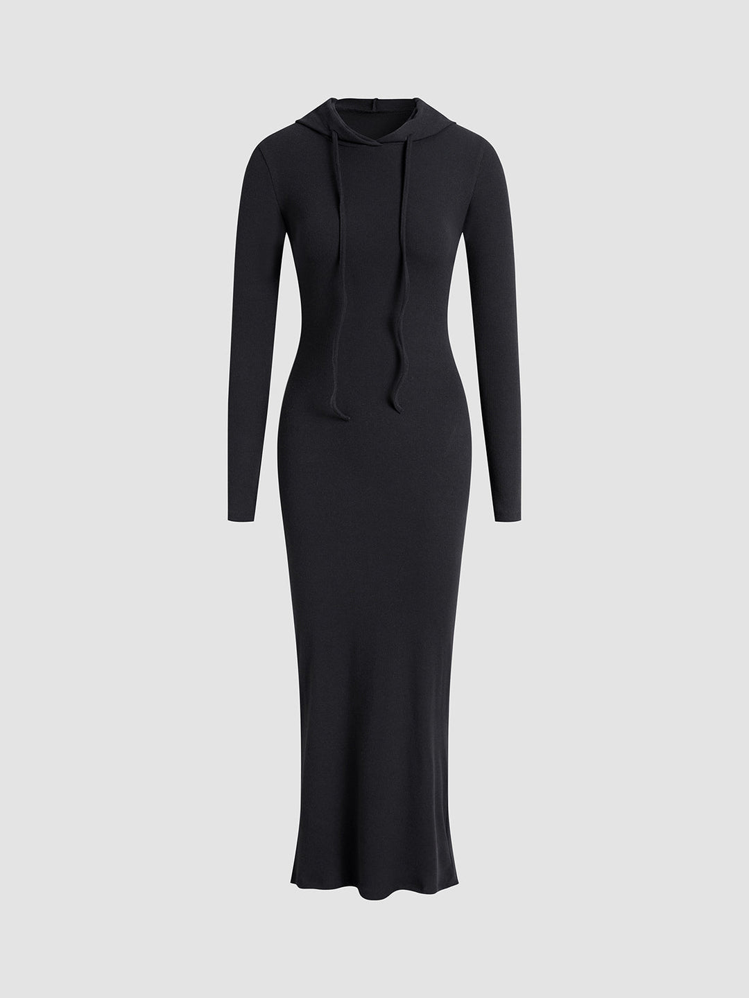 Drop Shoulder Drawstring Hooded Dress  Liora Lane Boutique Dresses