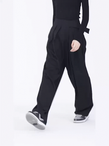 Hook-and-Loop Fastener Wide Leg Velcro Pants  Liora Lane Boutique Pants