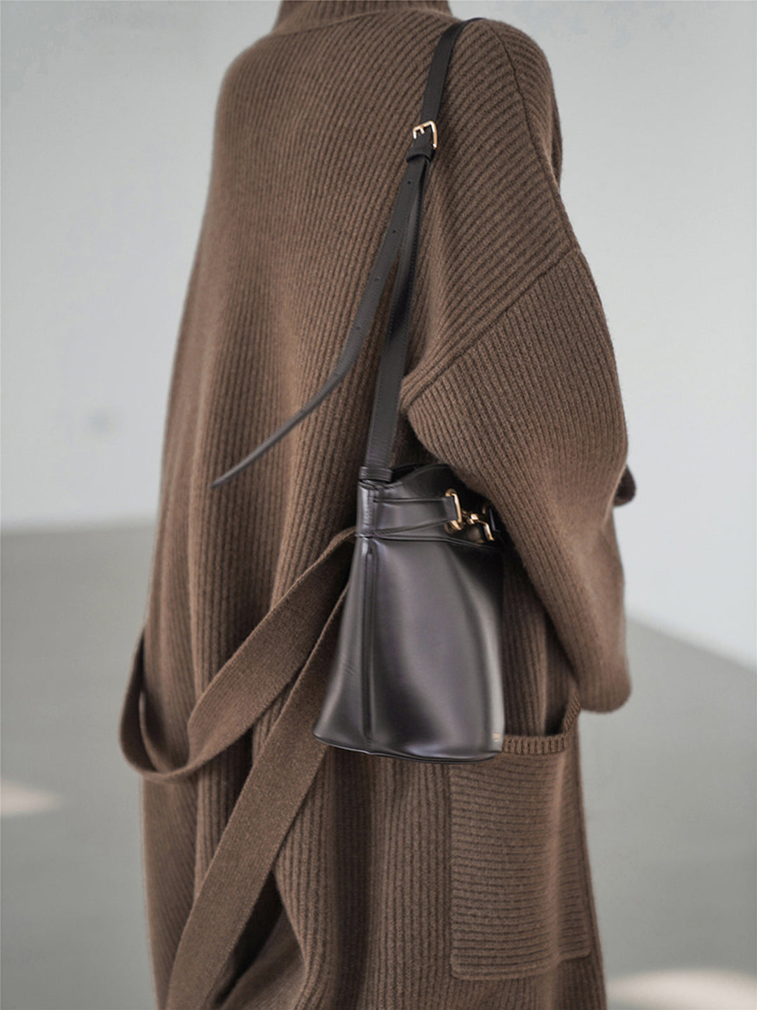 Solid Knit Trench Coat  Liora Lane Boutique Cardigans