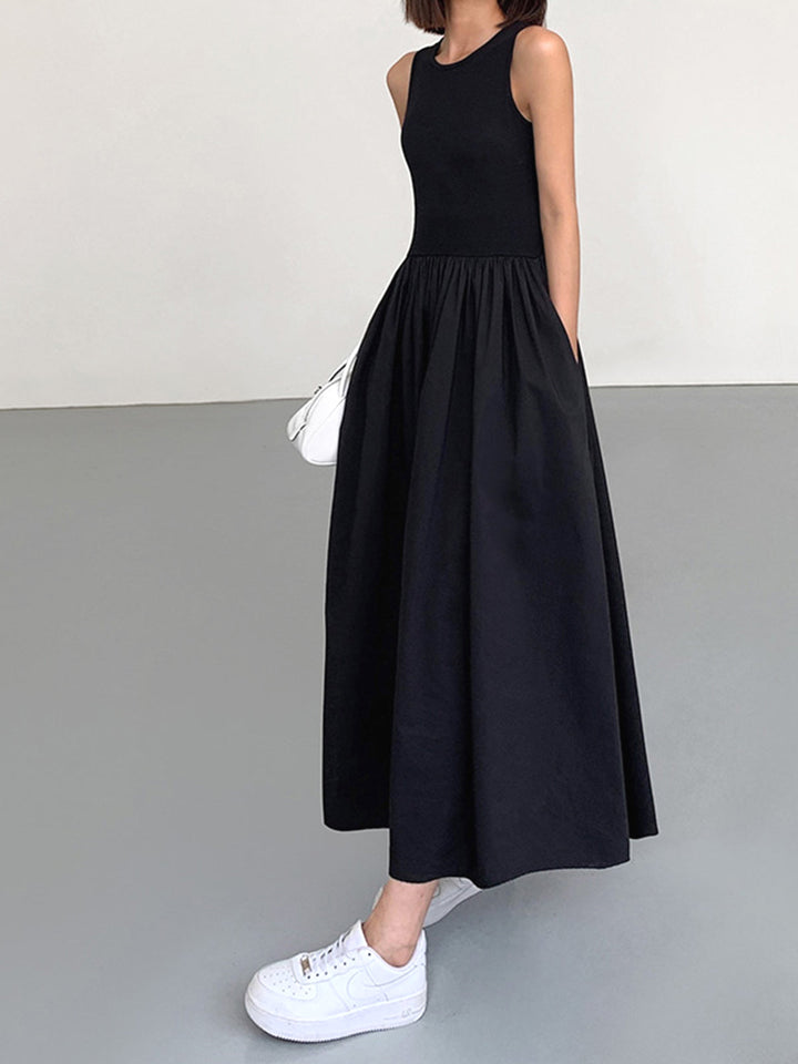 Leisure Crew Neck Long Dress  Liora Lane Boutique Dresses