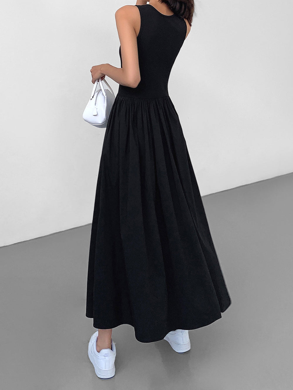 Leisure Crew Neck Long Dress  Liora Lane Boutique Dresses