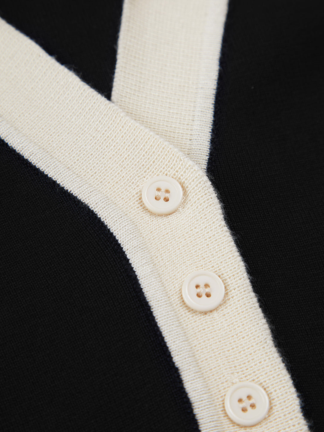 Contrast Trim Button Up Ribbed Shirt  Liora Lane Boutique Knit Tops