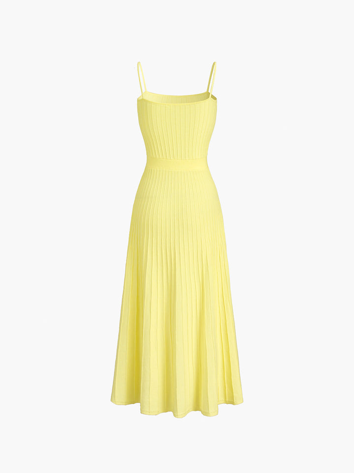Rib Midi Sundress  Liora Lane Boutique Sweater Dresses