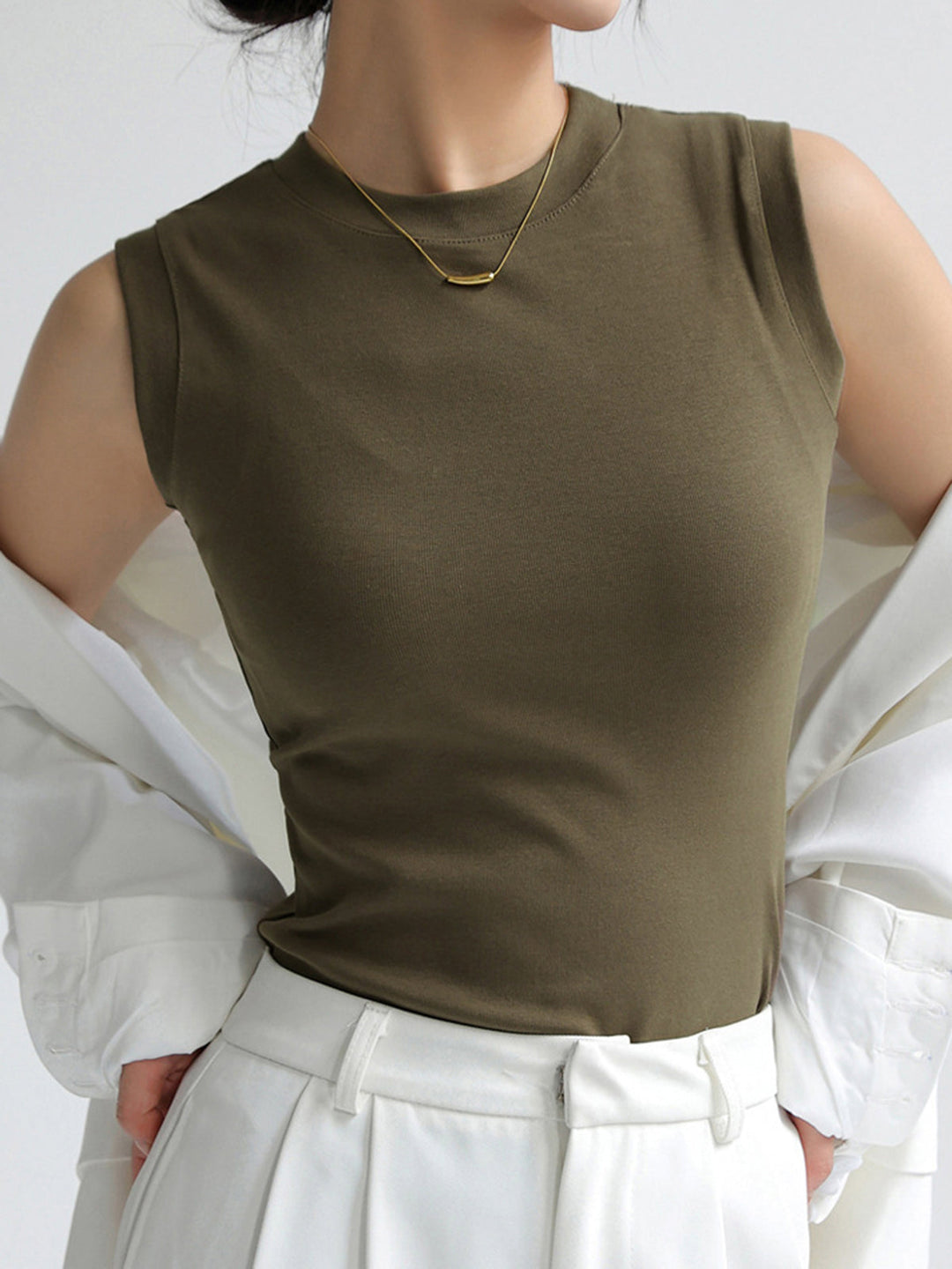 Everyday Cotton Tank Top  Liora Lane Boutique Tank Tops & Camis