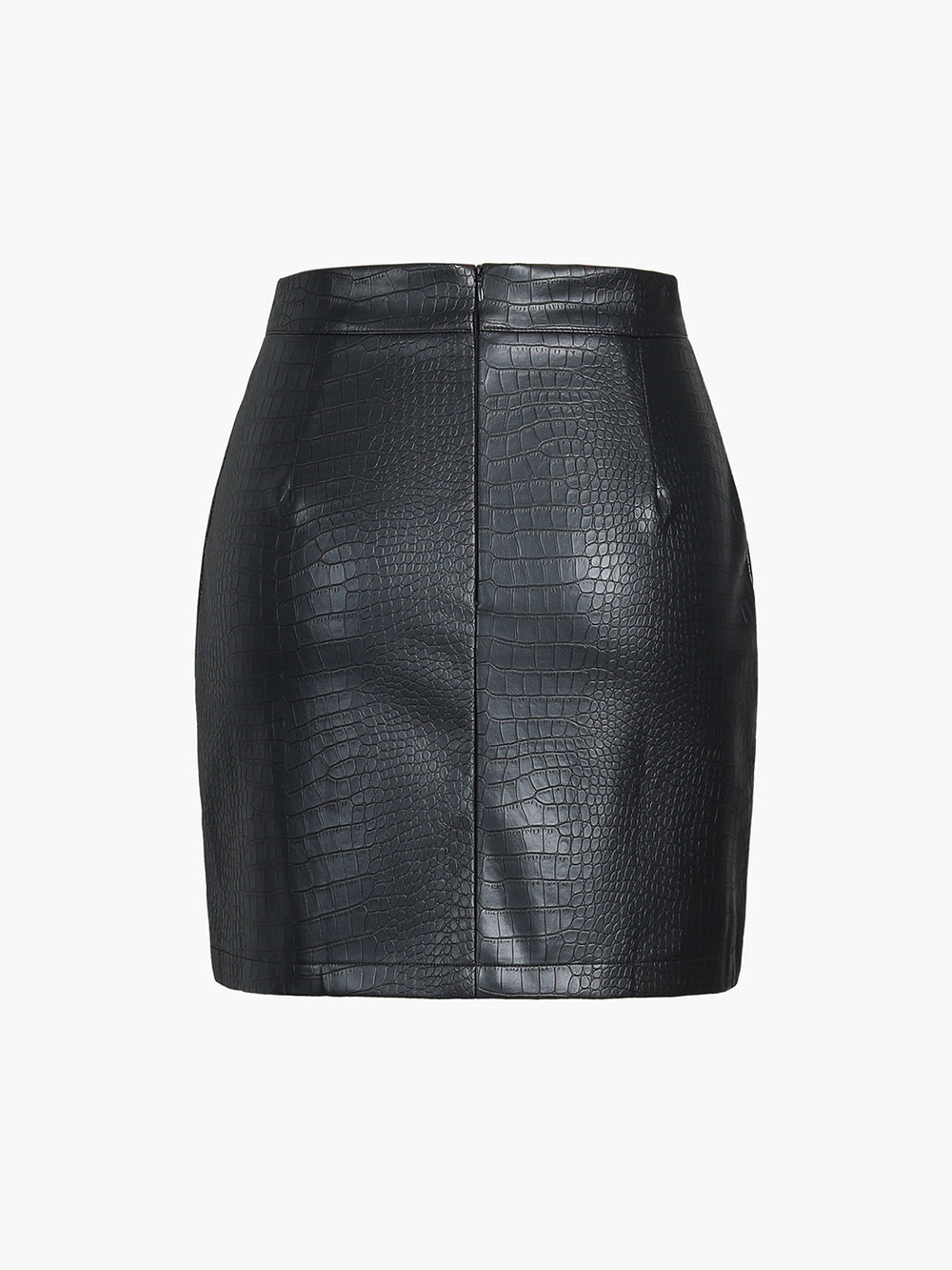 Faux Leather Textured Mini Skirt  Liora Lane Boutique Skirts