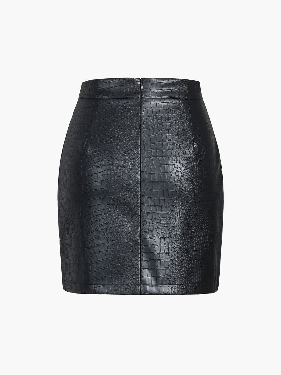 Faux Leather Textured Mini Skirt  Liora Lane Boutique Skirts