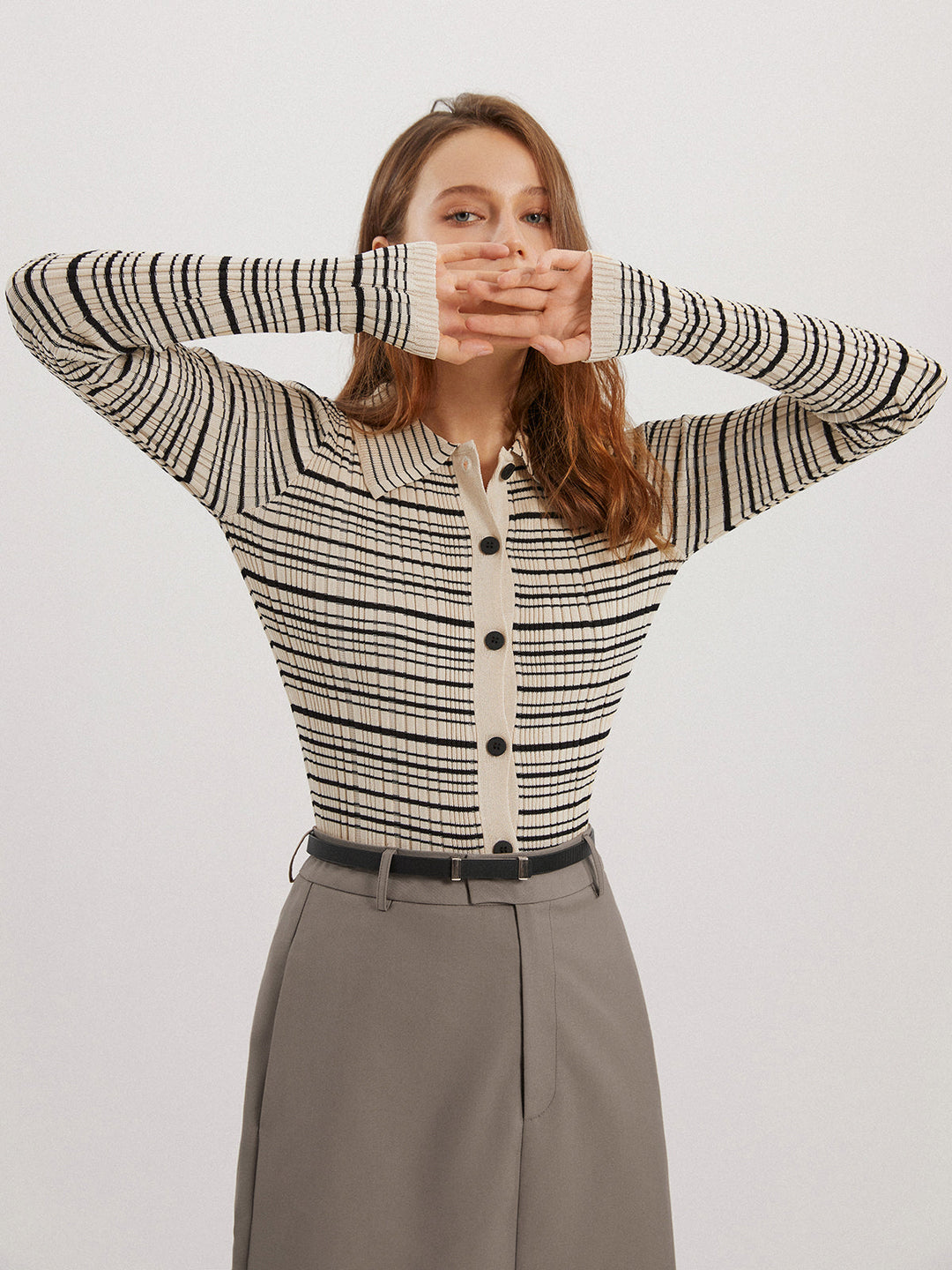 Musical Notation Knit Top  Liora Lane Boutique Knit Tops