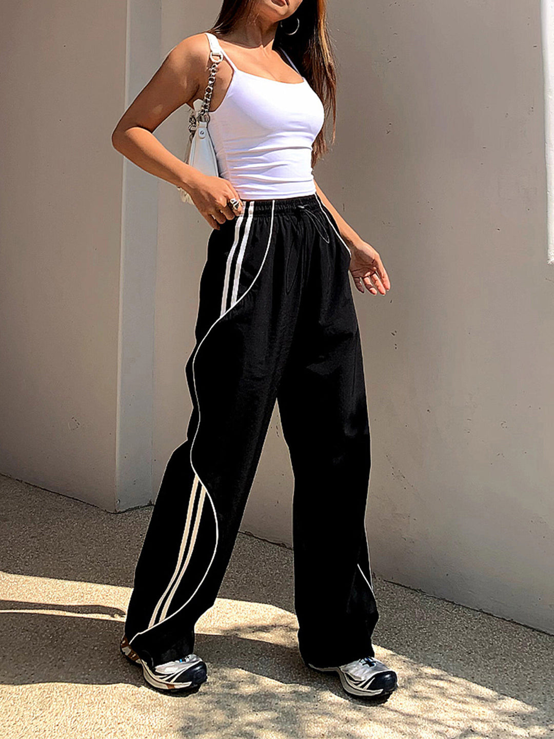 Leisure Series Cargo Pants  Liora Lane Boutique Pants Black / XL 32.00