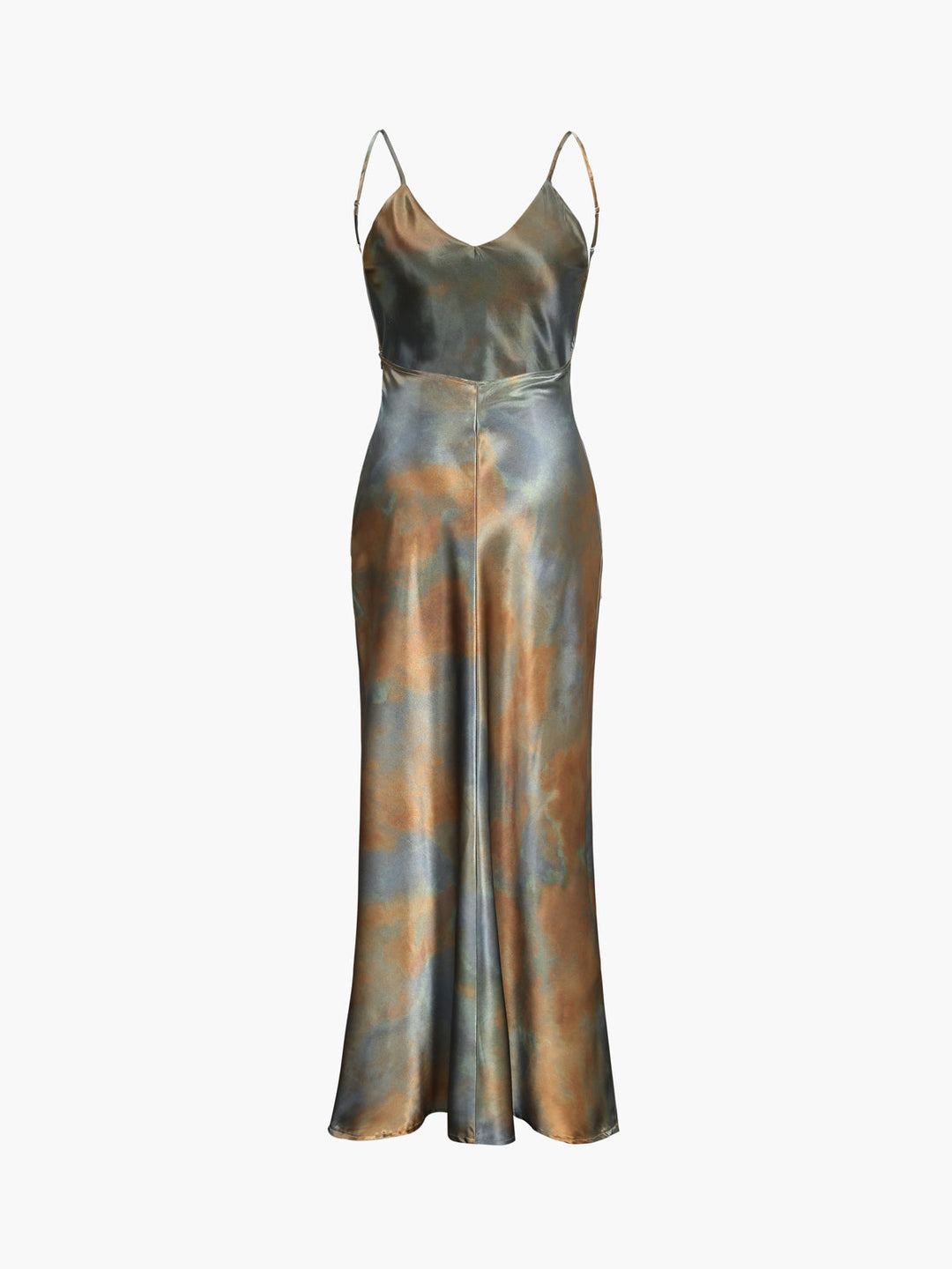 Neptune Satin Open Back Long Dress  Liora Lane Boutique Dresses