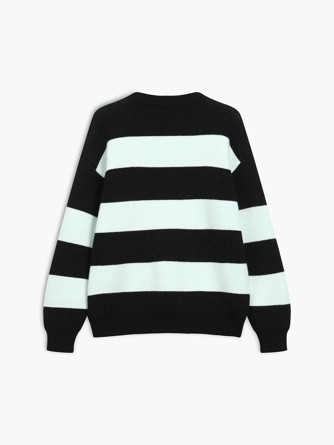 Rare Oversized Stripe Sweater  Liora Lane Boutique Sweaters
