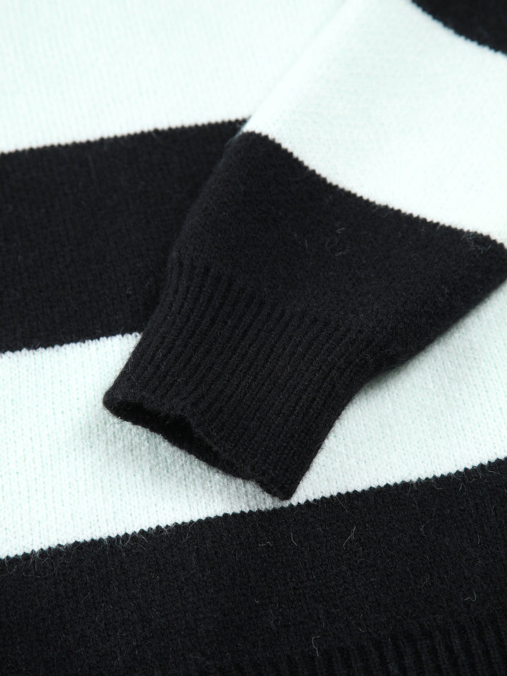 Rare Oversized Stripe Sweater  Liora Lane Boutique Sweaters