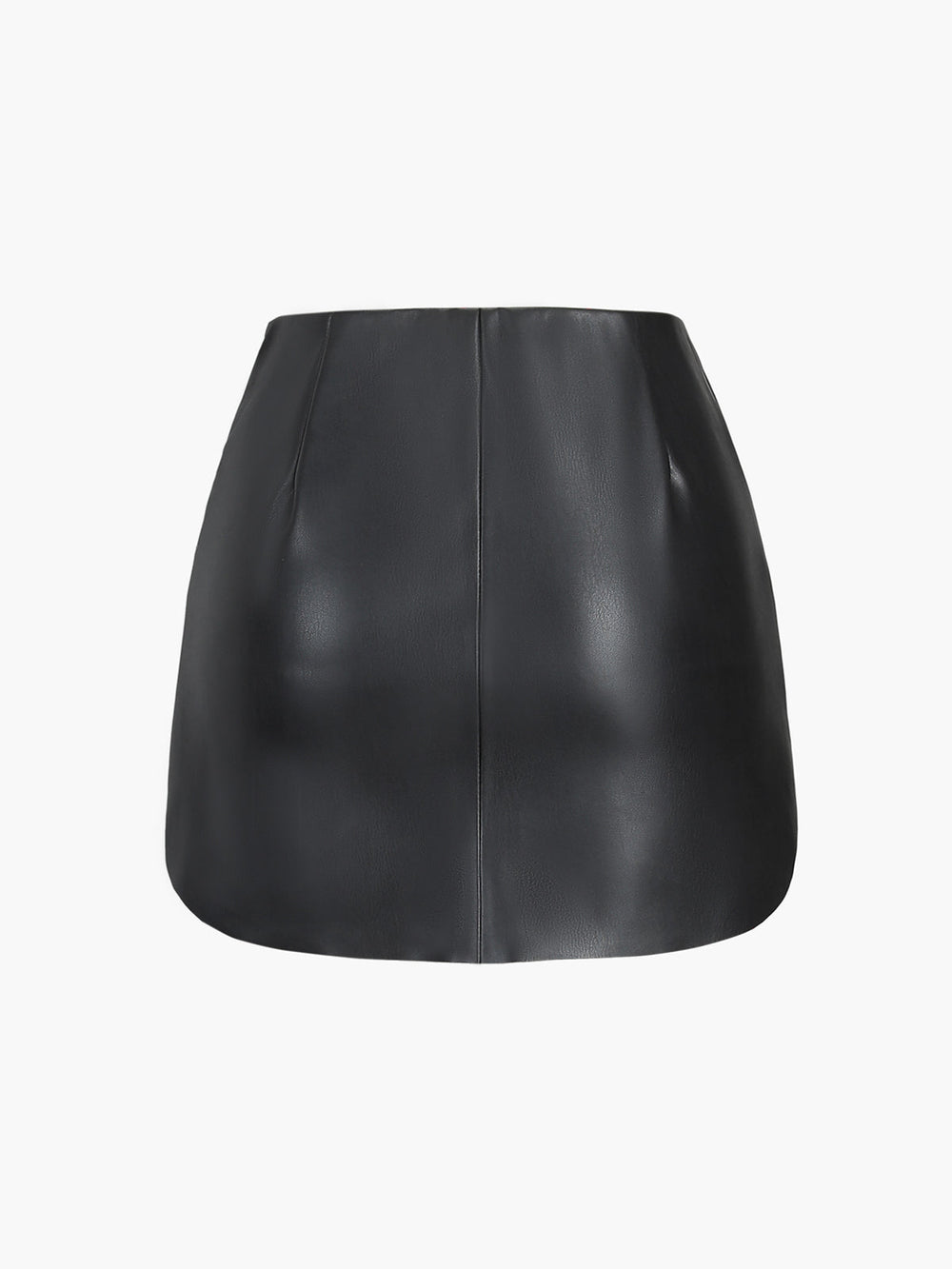 Faux Leather Zippered Mini Skirt  Liora Lane Boutique Skirts