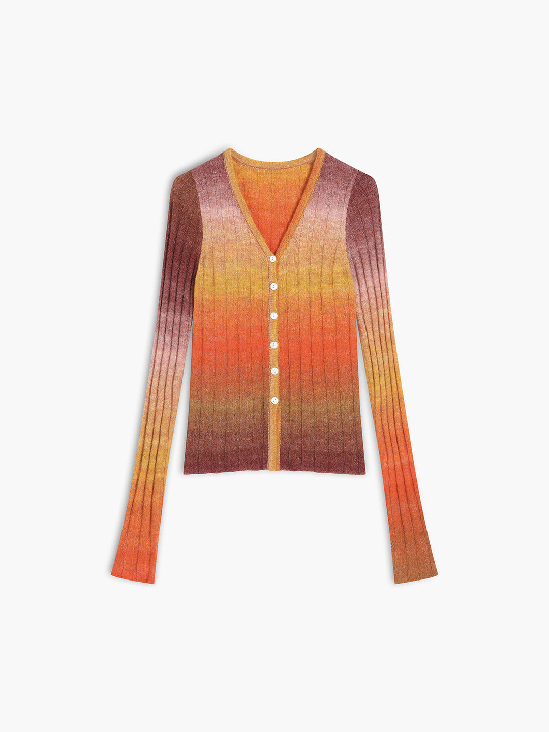 Ombre Maple Cardigan  Liora Lane Boutique Cardigans Multicolor / L 25.99