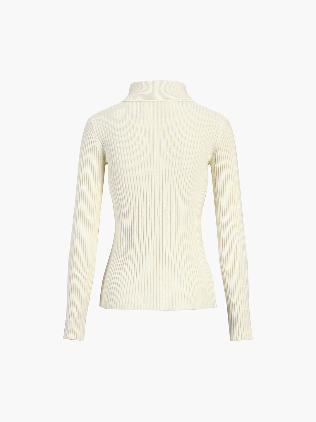 Vanilla Polo Long Sleeve Knit Top  Liora Lane Boutique Knit Tops