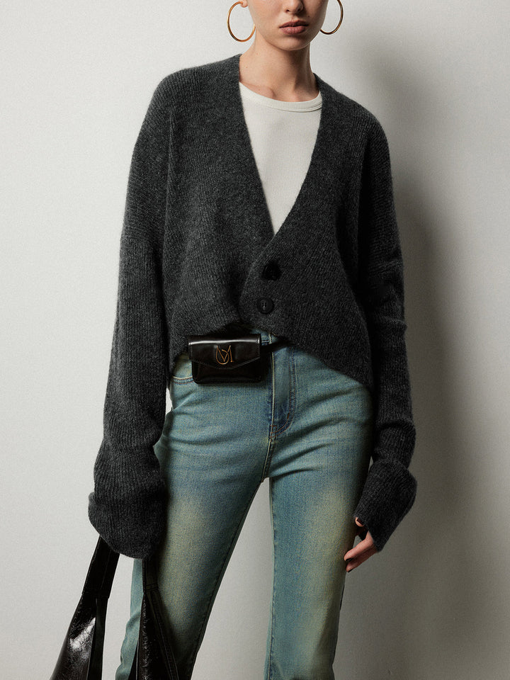 Buttoned Slouchy Cardigan  Liora Lane Boutique Cardigans