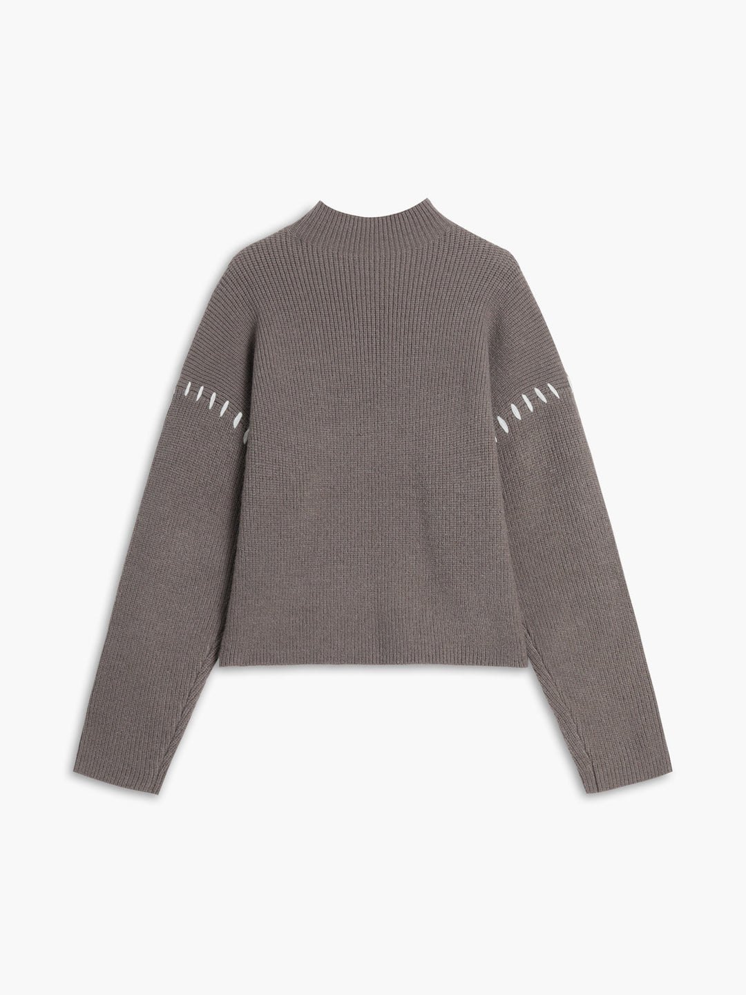 Shift The Focus Oversized Mock Neck Sweater  Liora Lane Boutique Sweaters