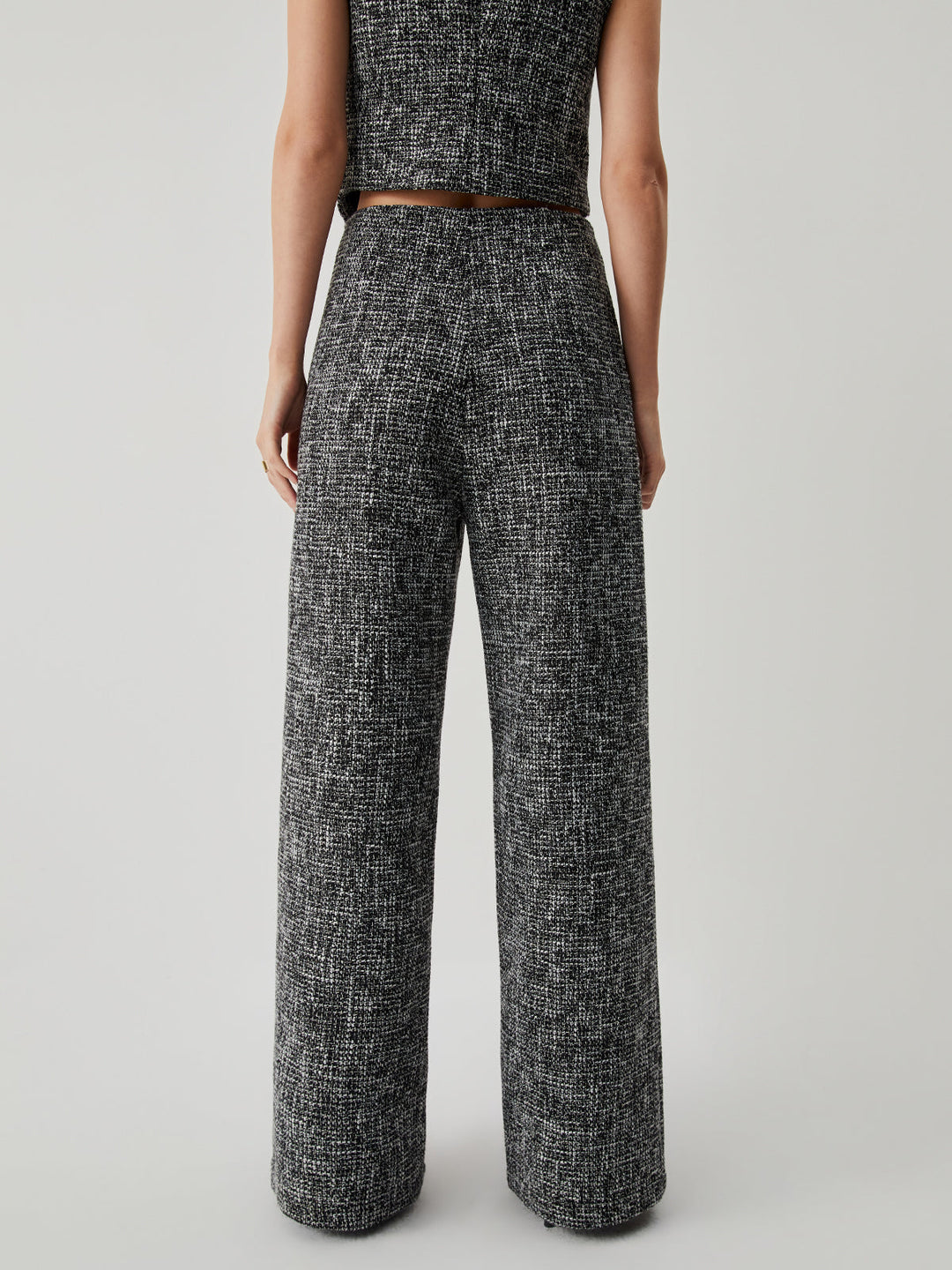 Old Money Tweed Straight Leg Pocket Pants  Liora Lane Boutique Pants