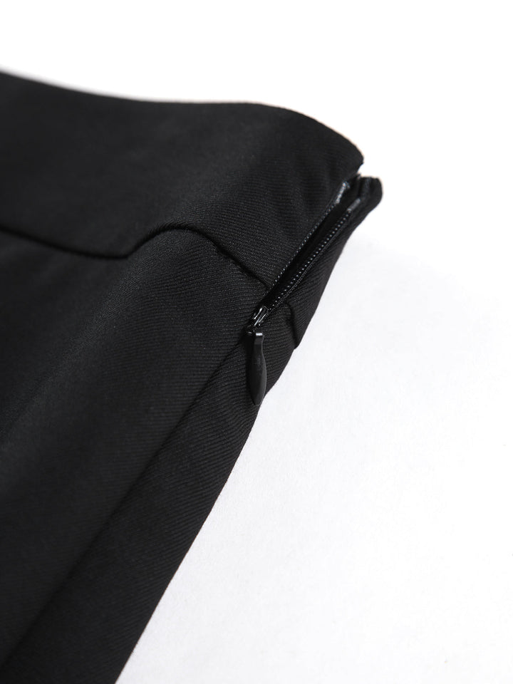 Two Tone Pleated Long Skirt  Liora Lane Boutique Skirts