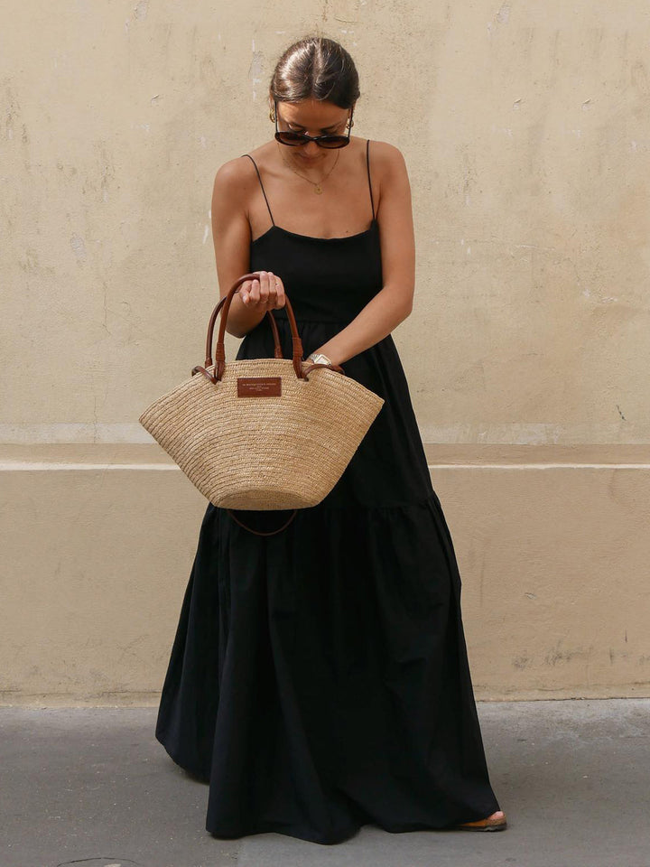 Solid Backless Long Dress  Liora Lane Boutique Dresses