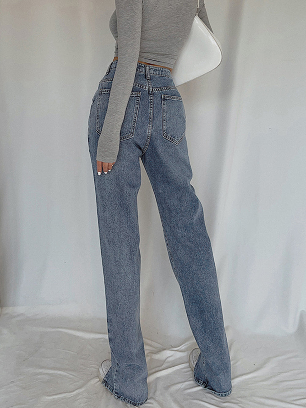 Classic Straight Leg Jeans  Liora Lane Boutique Jeans