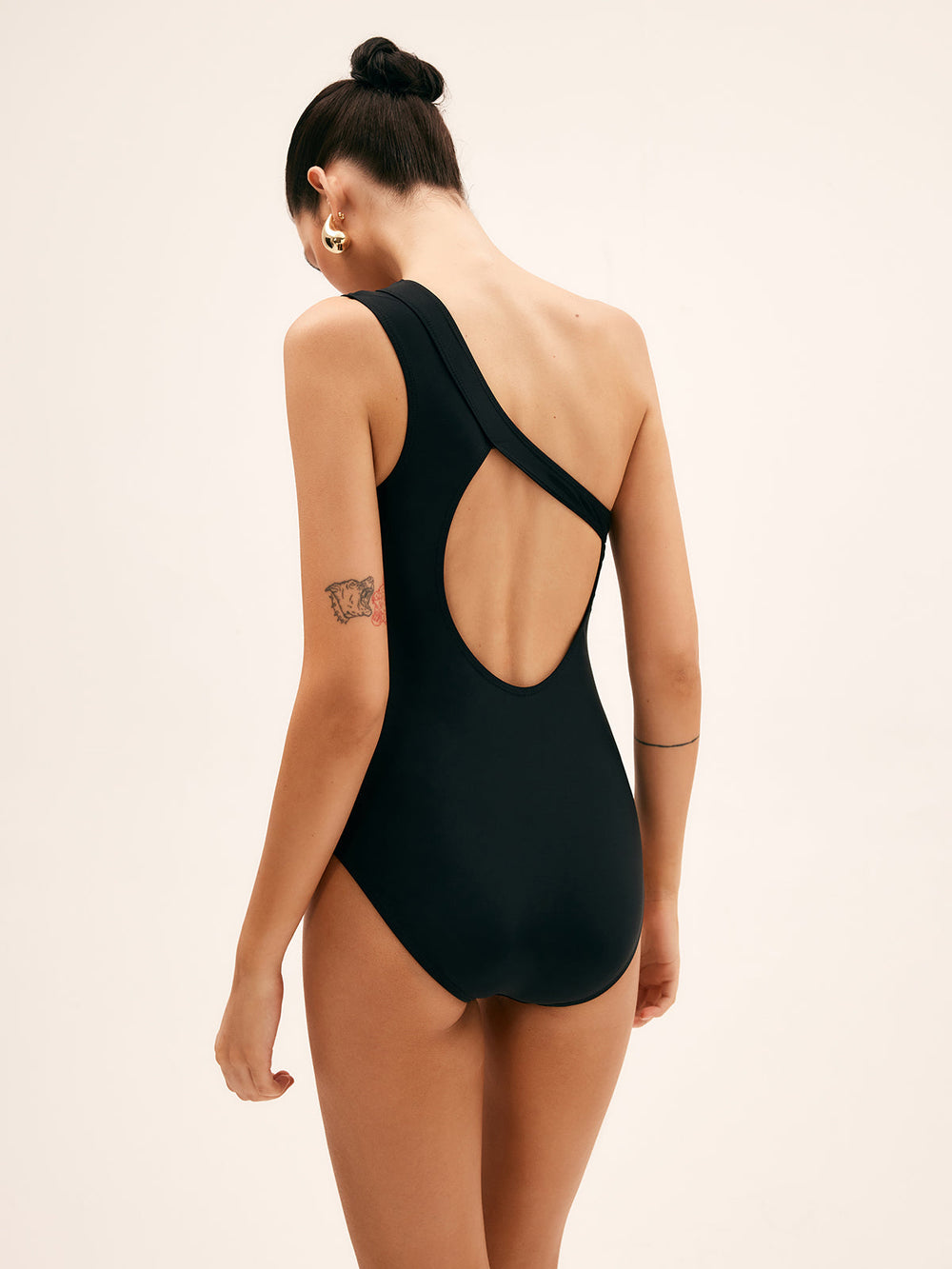 Asymmetrical Cutout One Piece Swimsuit  Liora Lane Boutique One-Pieces