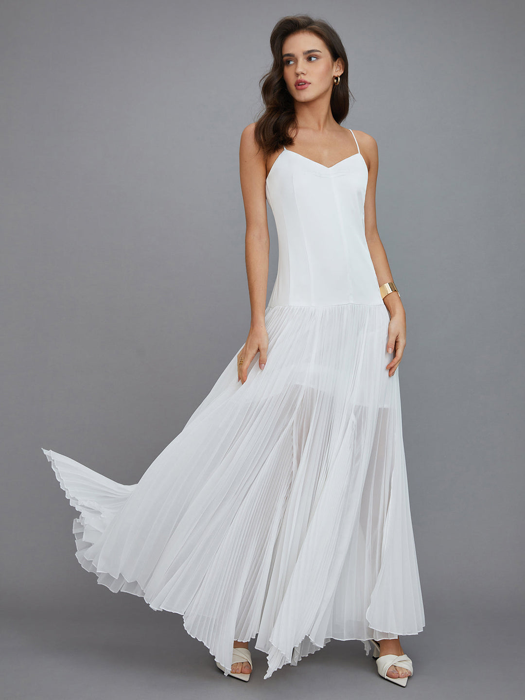 Semi-Sheer Vacation Long Dress  Liora Lane Boutique Dresses