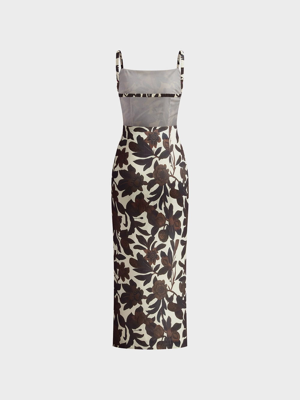 Backless Print Split Zipper Dress  Liora Lane Boutique Dresses