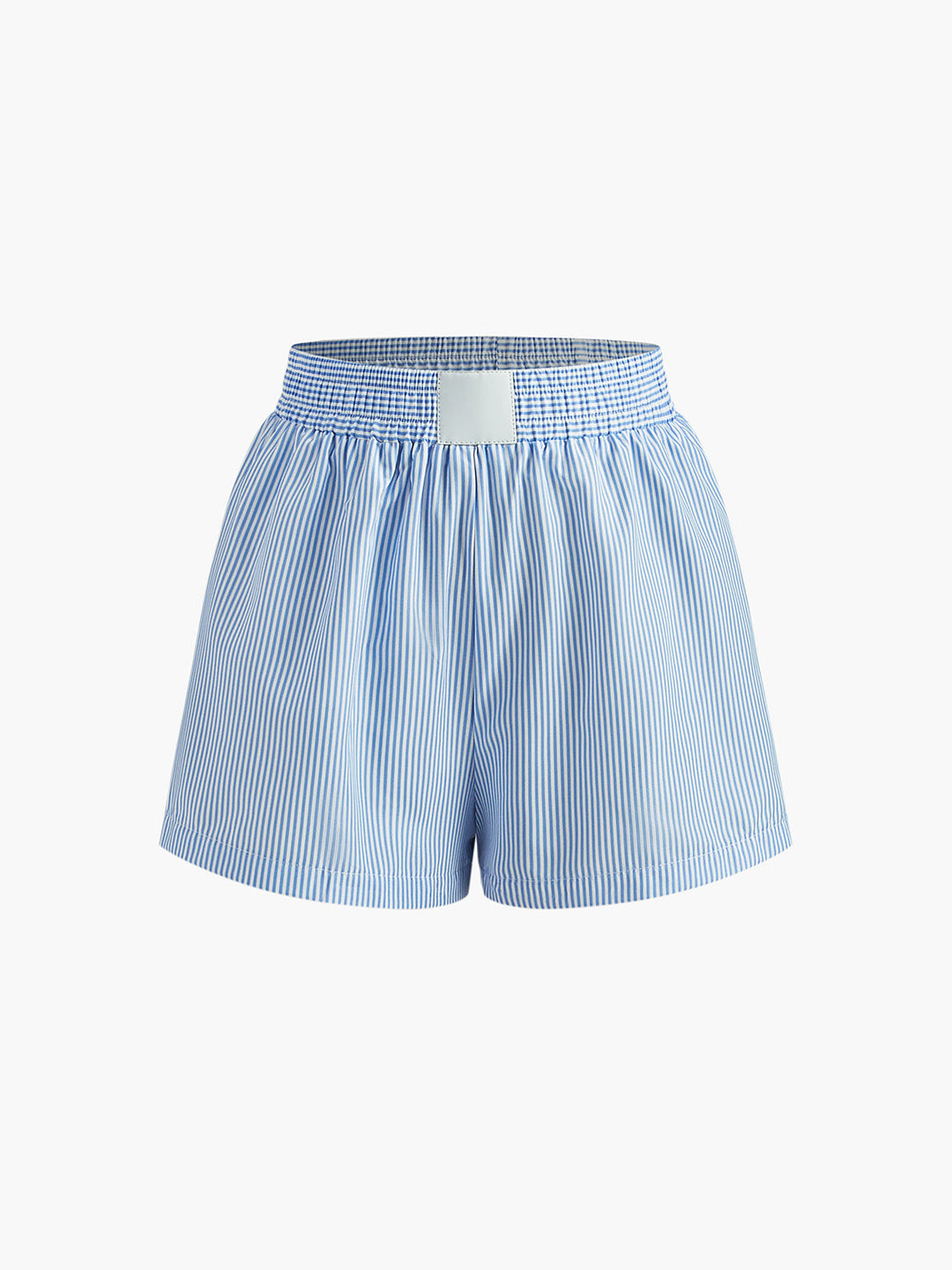 Pinstripe Thin Shorts  Liora Lane Boutique Shorts Blue / XL 19.00