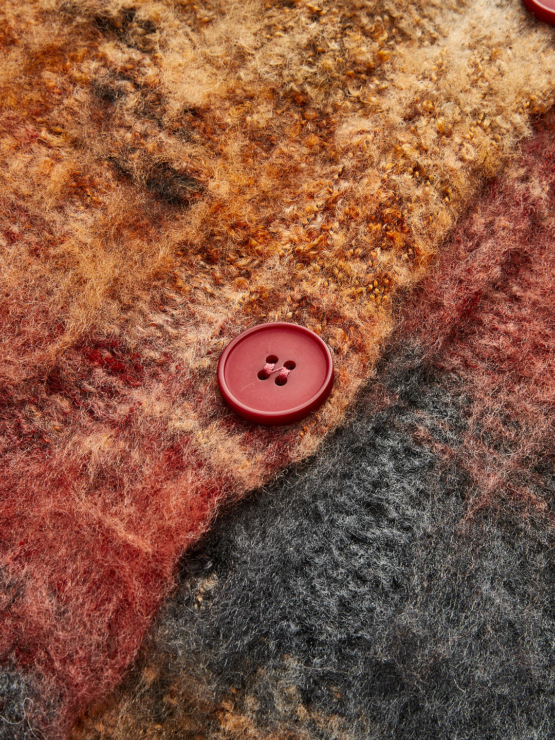 V-Neck Ombre Oversized Cardigan  Liora Lane Boutique Cardigans