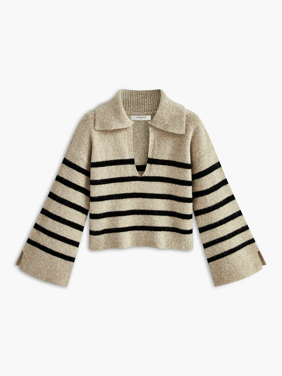 Oversized Striped Pullover Sweater  Liora Lane Boutique Sweaters