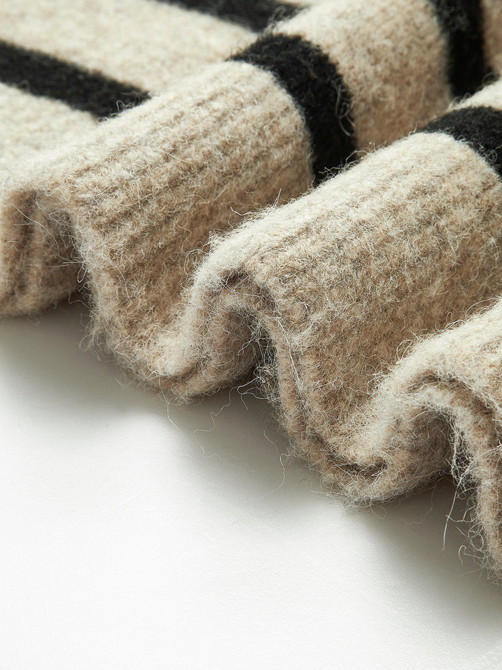 Oversized Striped Pullover Sweater  Liora Lane Boutique Sweaters