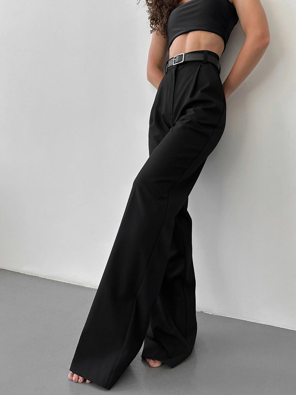 High-Waist Wide Leg Pants  Liora Lane Boutique Pants