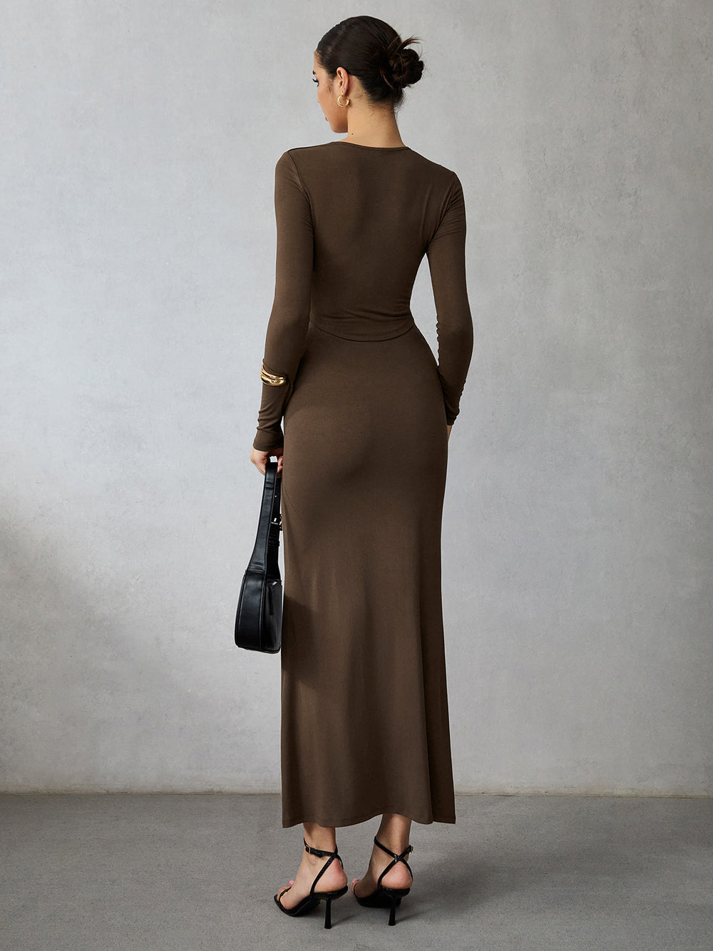 Asymmetrical Long Sleeve Skirt Set  Liora Lane Boutique Skirt Sets
