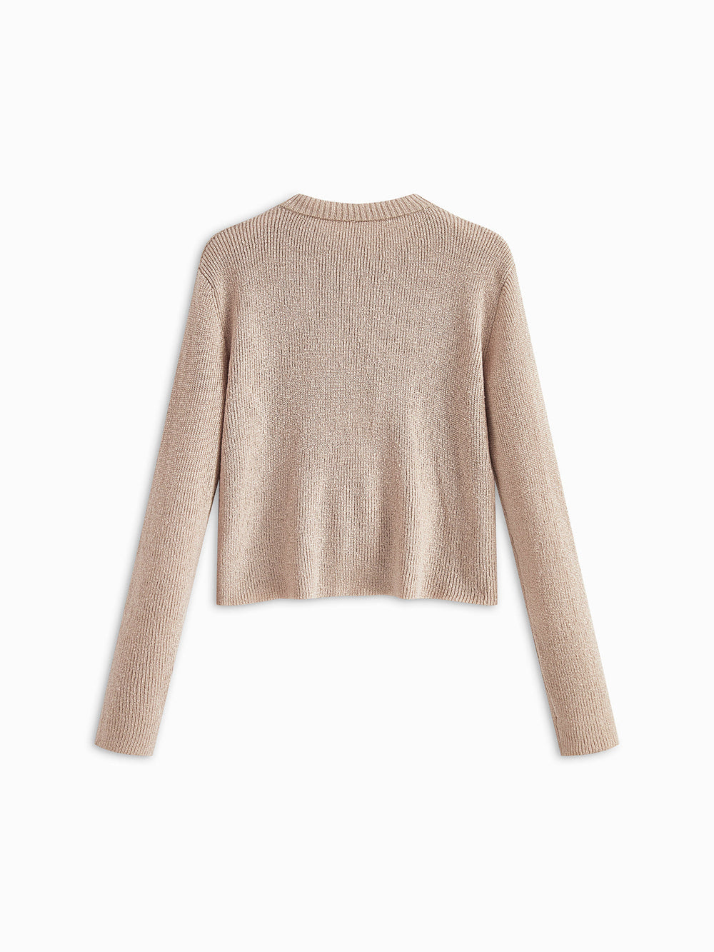 Plain Ribbed Bow Knotted Cardigan  Liora Lane Boutique Cardigans