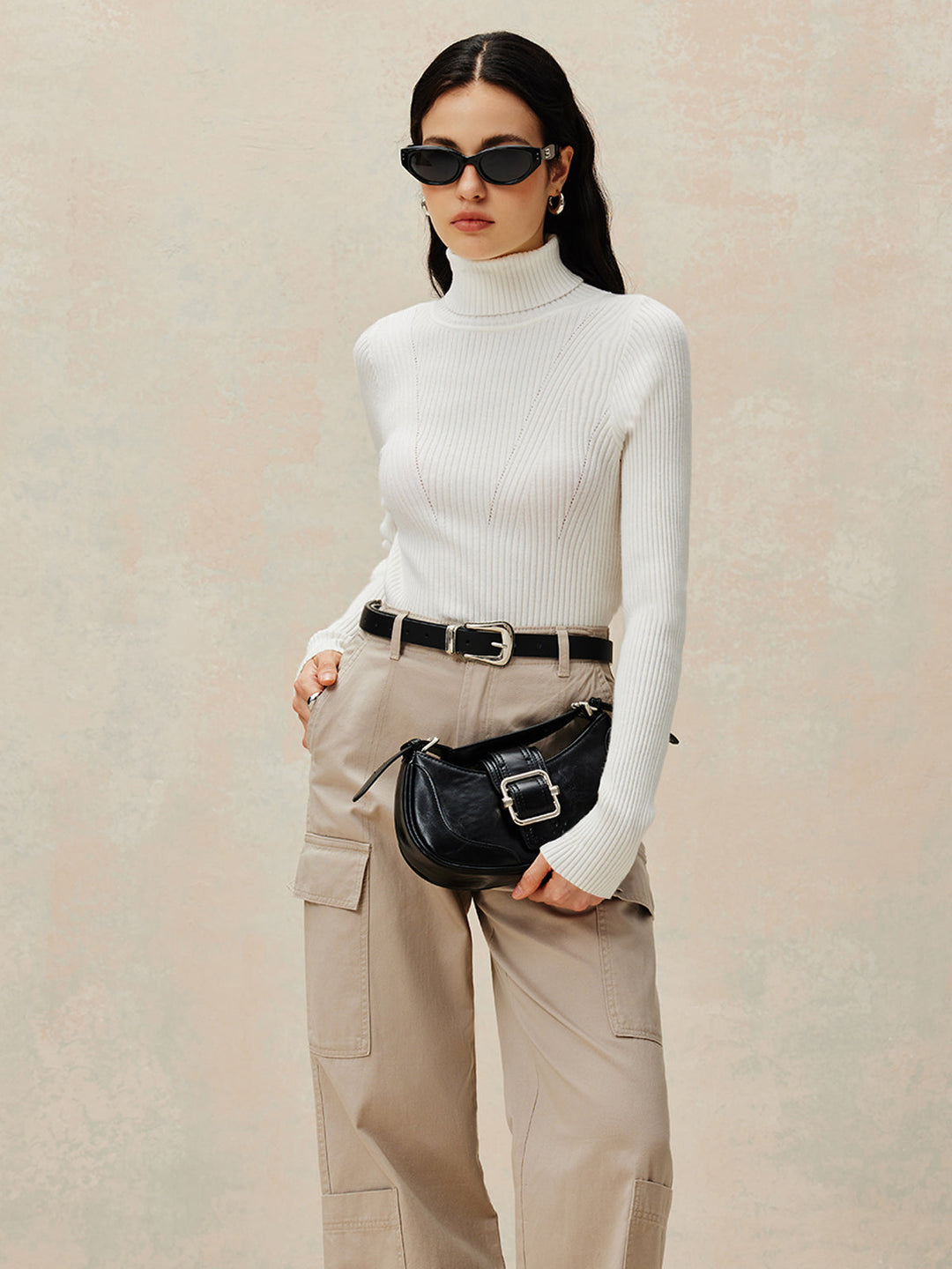 Open Back Knit Pullover Sweater  Liora Lane Boutique Sweaters